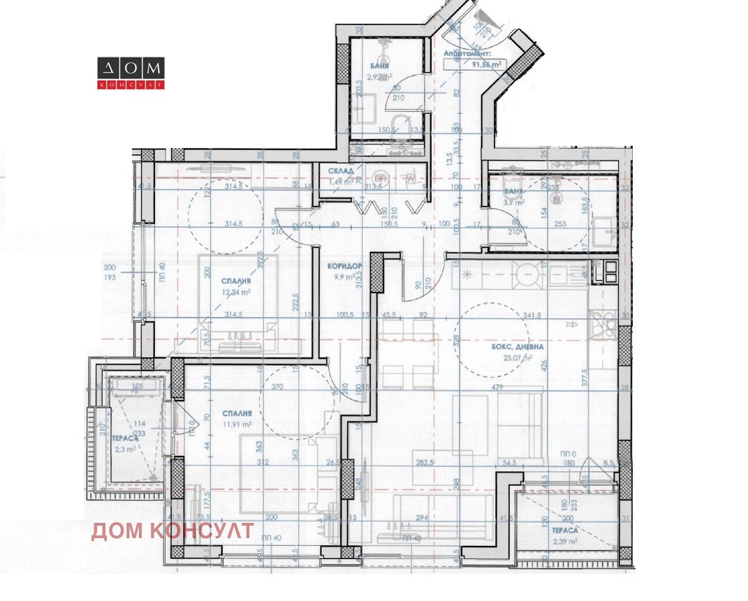 Продава 3-СТАЕН, гр. София, Младост 4, снимка 2 - Апартаменти - 53884200