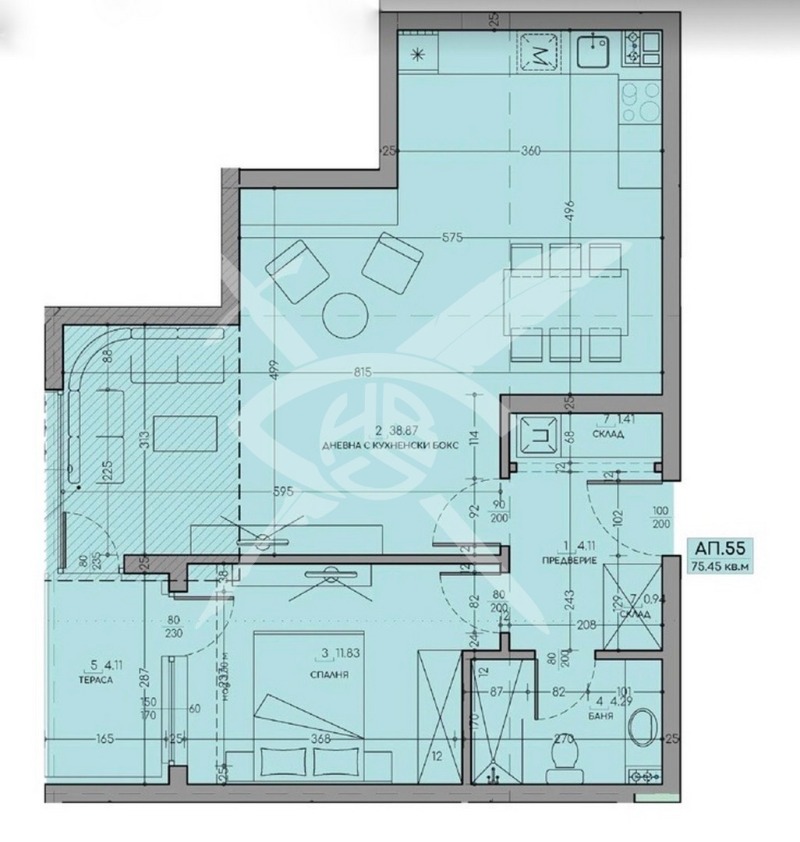 Продава 3-СТАЕН в град София, Малинова долина - 88 кв.м / 158 000 € » 309 021.14 лв., ЕКС НВД ООД