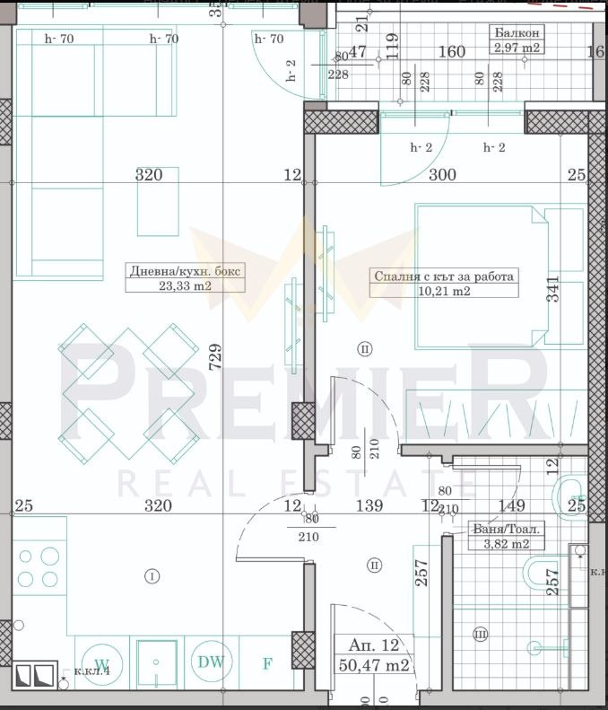 Продава 2-СТАЕН, гр. Варна, Кайсиева градина, снимка 2 - Апартаменти - 53350365
