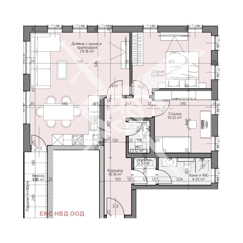 Продава 3-СТАЕН, гр. Пловдив, Христо Смирненски, снимка 1 - Aпартаменти - 47445683