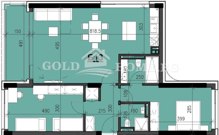 Na prodej  2 ložnice Plovdiv , Karšijaka , 110 m2 | 63144136 - obraz [3]