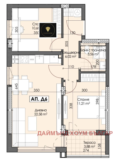 Продава 3-СТАЕН, гр. Пловдив, Гагарин, снимка 2 - Апартаменти - 55883722