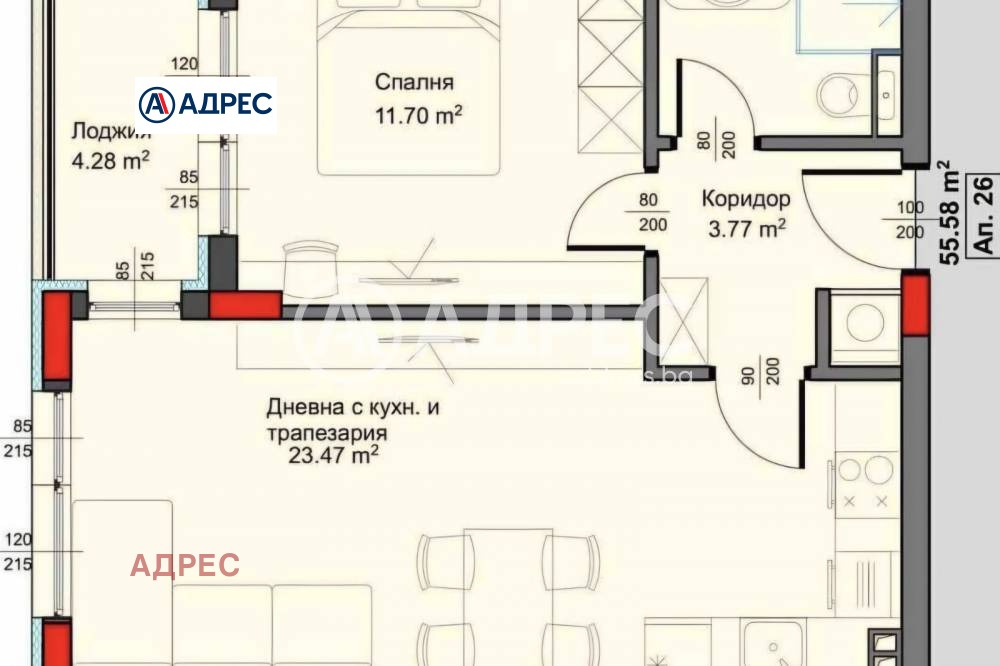 Продава 2-СТАЕН, гр. Варна, Аспарухово, снимка 6 - Апартаменти - 53779097