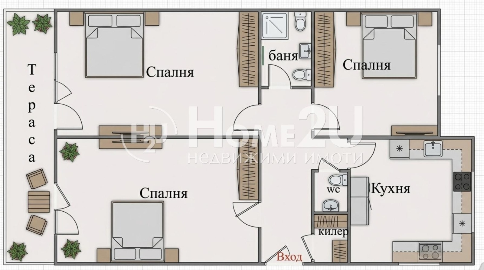 Продава МНОГОСТАЕН, гр. Варна, Чайка, снимка 6 - Апартаменти - 54686540
