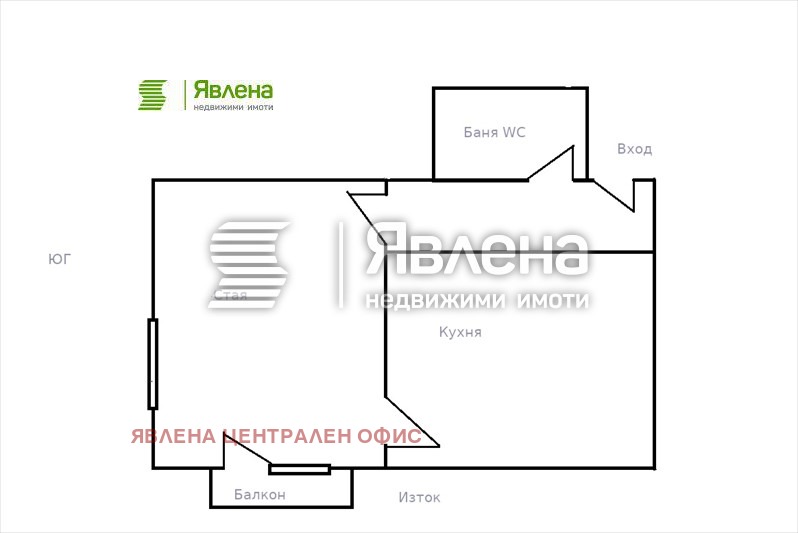 Til salg  Studie Sofia , Lyulin 9 , 49 kvm | 58219039 - billede [7]