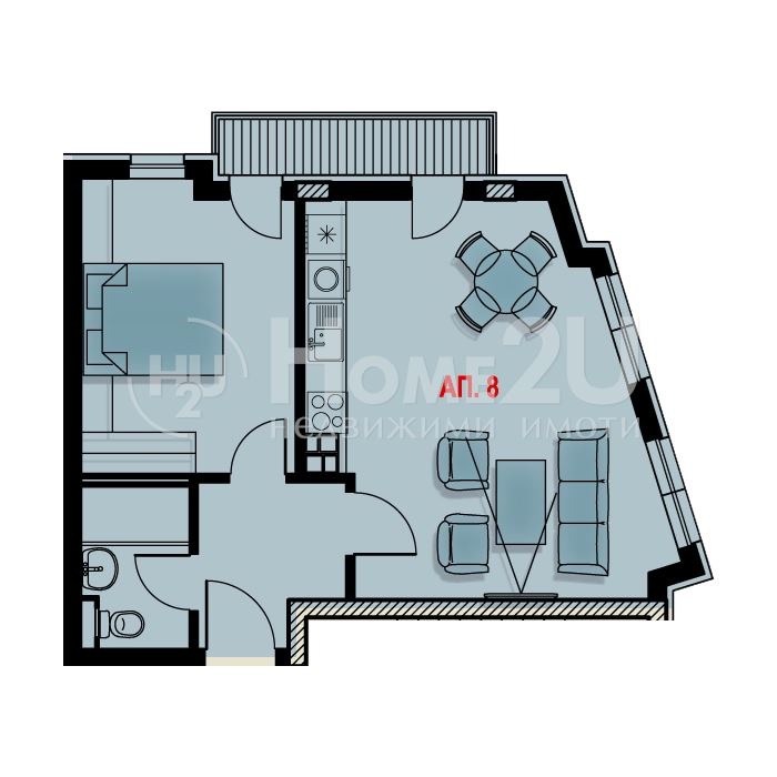 Продава 2-СТАЕН, гр. София, Манастирски ливади