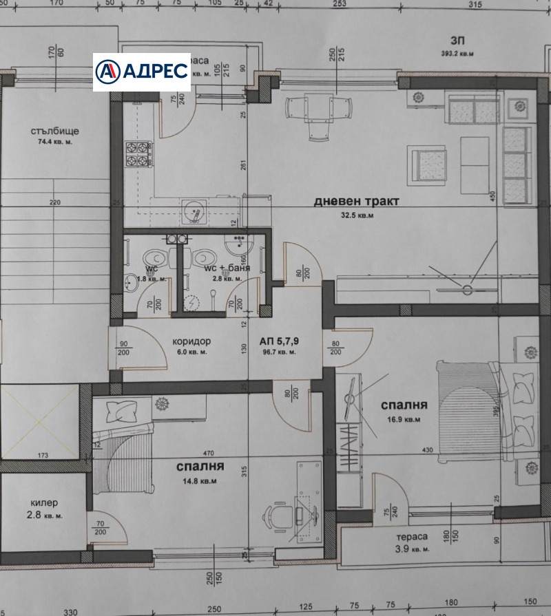 Продава 3-СТАЕН, гр. Разград, Житница, снимка 6 - Апартаменти - 52621554