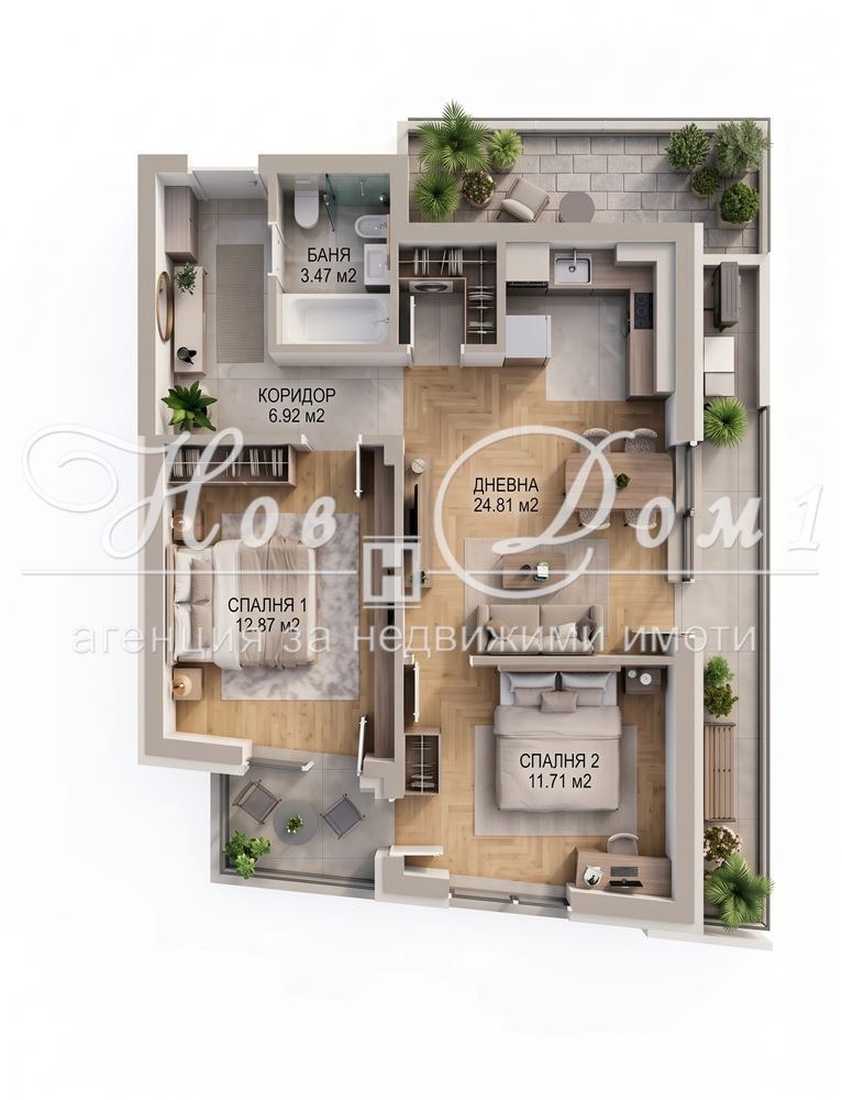 Продава 3-СТАЕН, гр. Варна, Левски 2, снимка 10 - Апартаменти - 56331591