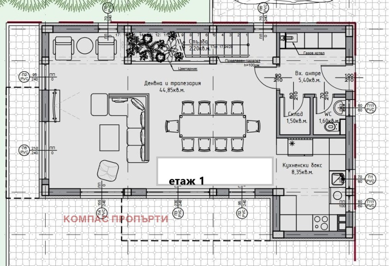 Продава  Къща област София , гр. Елин Пелин , 170 кв.м | 73218709 - изображение [8]