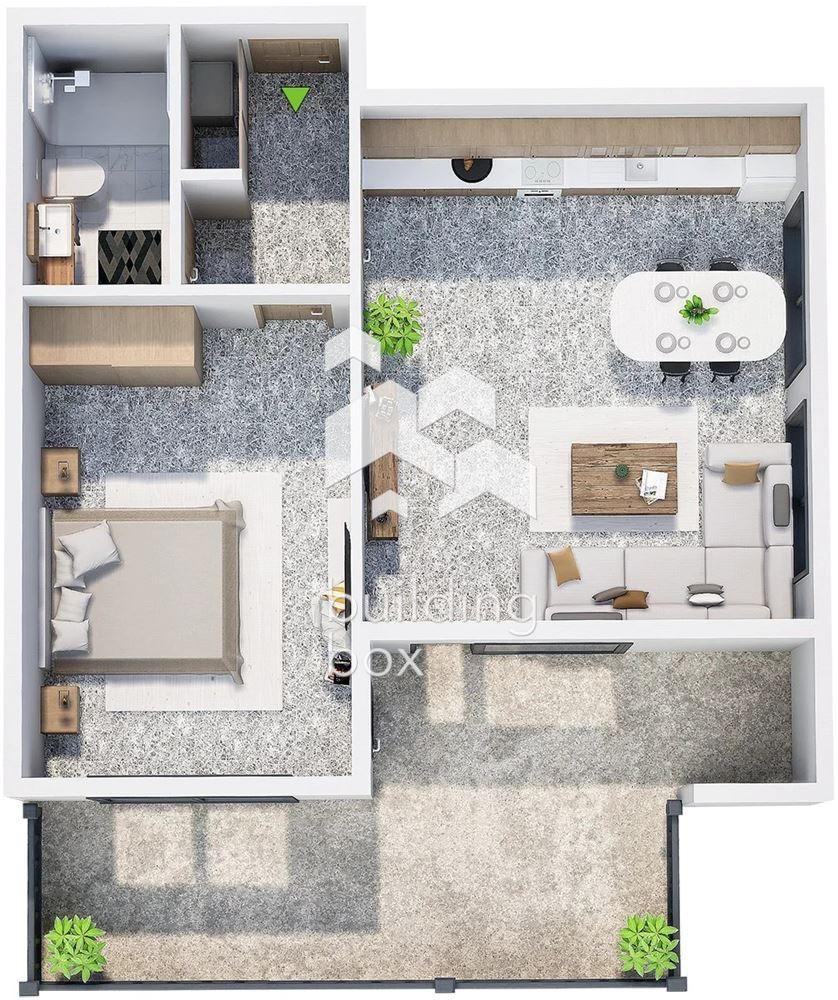 Продава 2-СТАЕН, гр. Пловдив, Христо Смирненски, снимка 3 - Апартаменти - 54421497