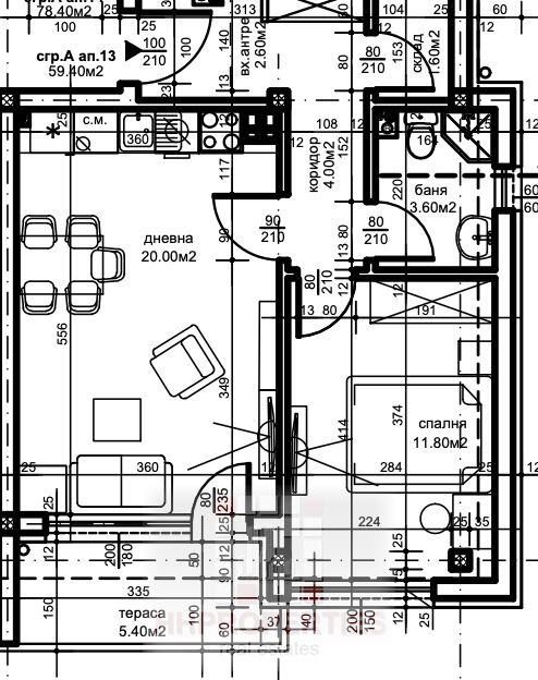 Продава  2-стаен град Пловдив , Беломорски , 67 кв.м | 79329756 - изображение [2]