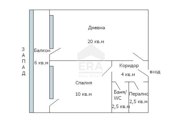Na sprzedaż  1 sypialnia Warna , Izgrew , 40 mkw | 96290451 - obraz [14]