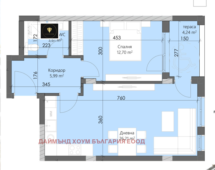 Продава 2-СТАЕН, гр. Пловдив, Кършияка, снимка 3 - Aпартаменти - 47517321