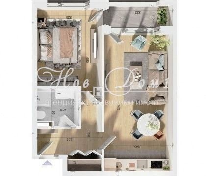 Продава 2-СТАЕН, гр. Пловдив, Тракия, снимка 3 - Апартаменти - 53003867