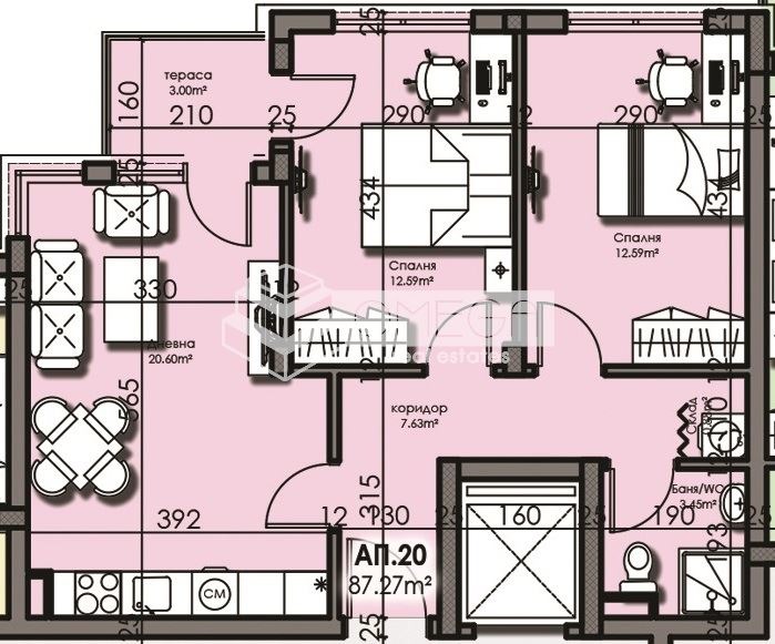 Myytävänä  2 makuuhuonetta Burgasin alue , Sozopol , 87 neliömetriä | 17928056 - kuva [14]