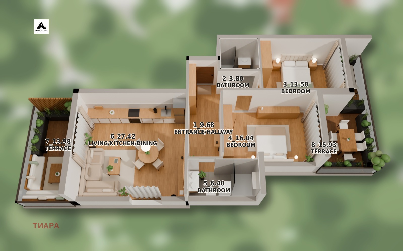 Продава 3-СТАЕН, гр. София, Малинова долина, снимка 7 - Апартаменти - 56116995