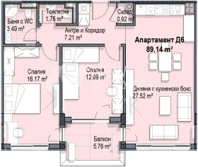 2 sypialnie Krastowa wada, Sofia 6