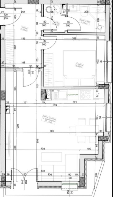 Продава  2-стаен град Бургас , Център , 41 кв.м | 16053894