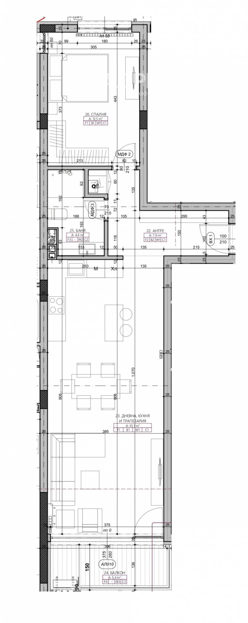 Продава 2-СТАЕН, гр. София, Манастирски ливади, снимка 5 - Aпартаменти - 49196823