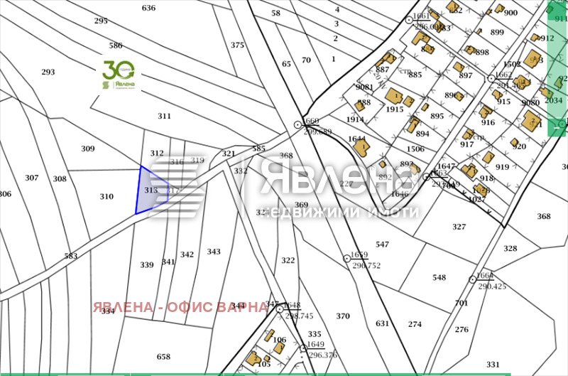 Продава ПАРЦЕЛ, гр. Варна, Виница, снимка 1 - Парцели - 49071178