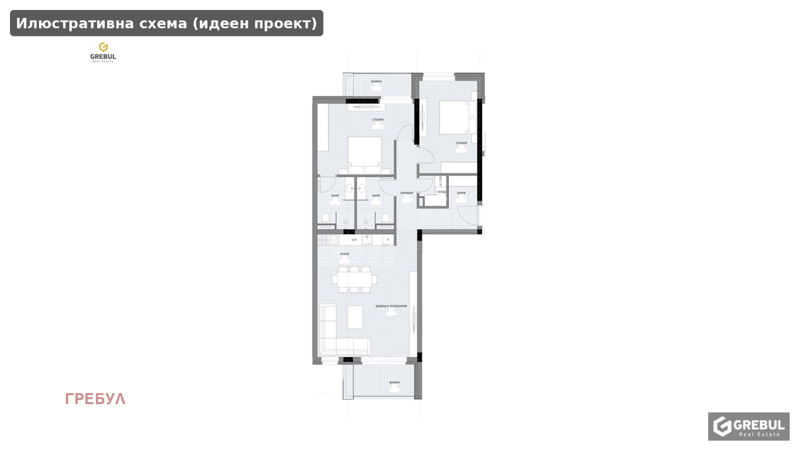 Продава 3-СТАЕН, гр. София, Овча купел, снимка 2 - Апартаменти - 56485767