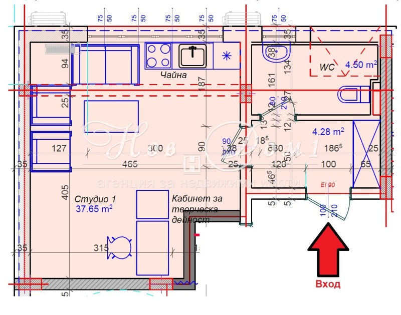 Zu verkaufen  Studio Sofia , Gorna banja , 45 qm | 64596224 - Bild [6]