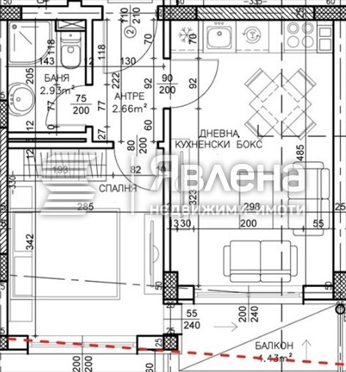 Продава  2-стаен град София , Манастирски ливади , 49 кв.м | 21563008 - изображение [10]