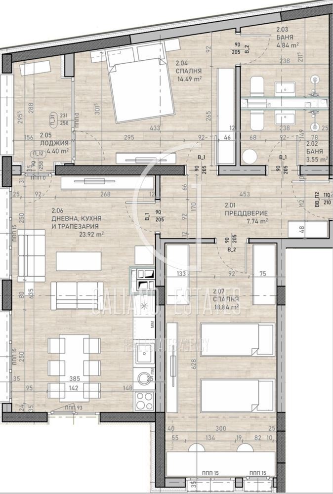 Продава  3-стаен град София , Подуяне , 114 кв.м | 23882129 - изображение [2]