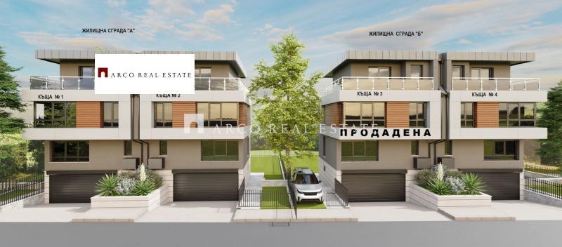 Продава КЪЩА, гр. София, Горна баня, снимка 3 - Къщи - 53187393