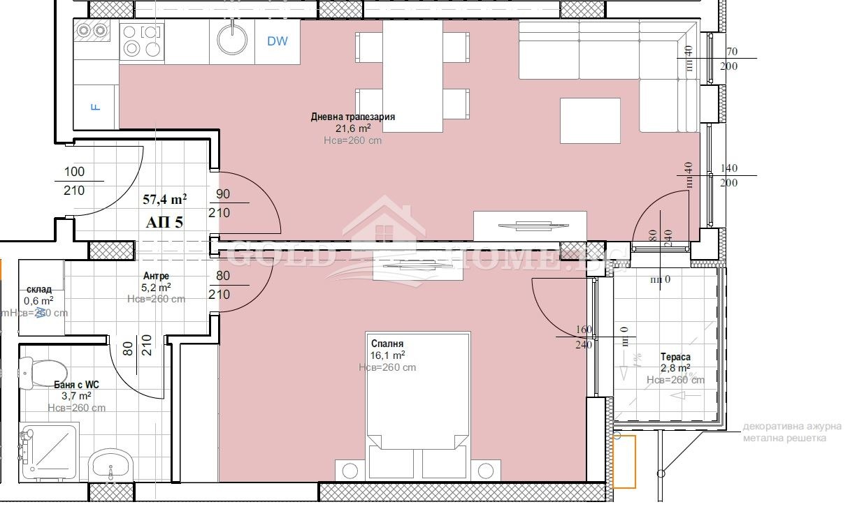 Продава 2-СТАЕН, гр. Пловдив, Христо Смирненски, снимка 2 - Апартаменти - 55267424