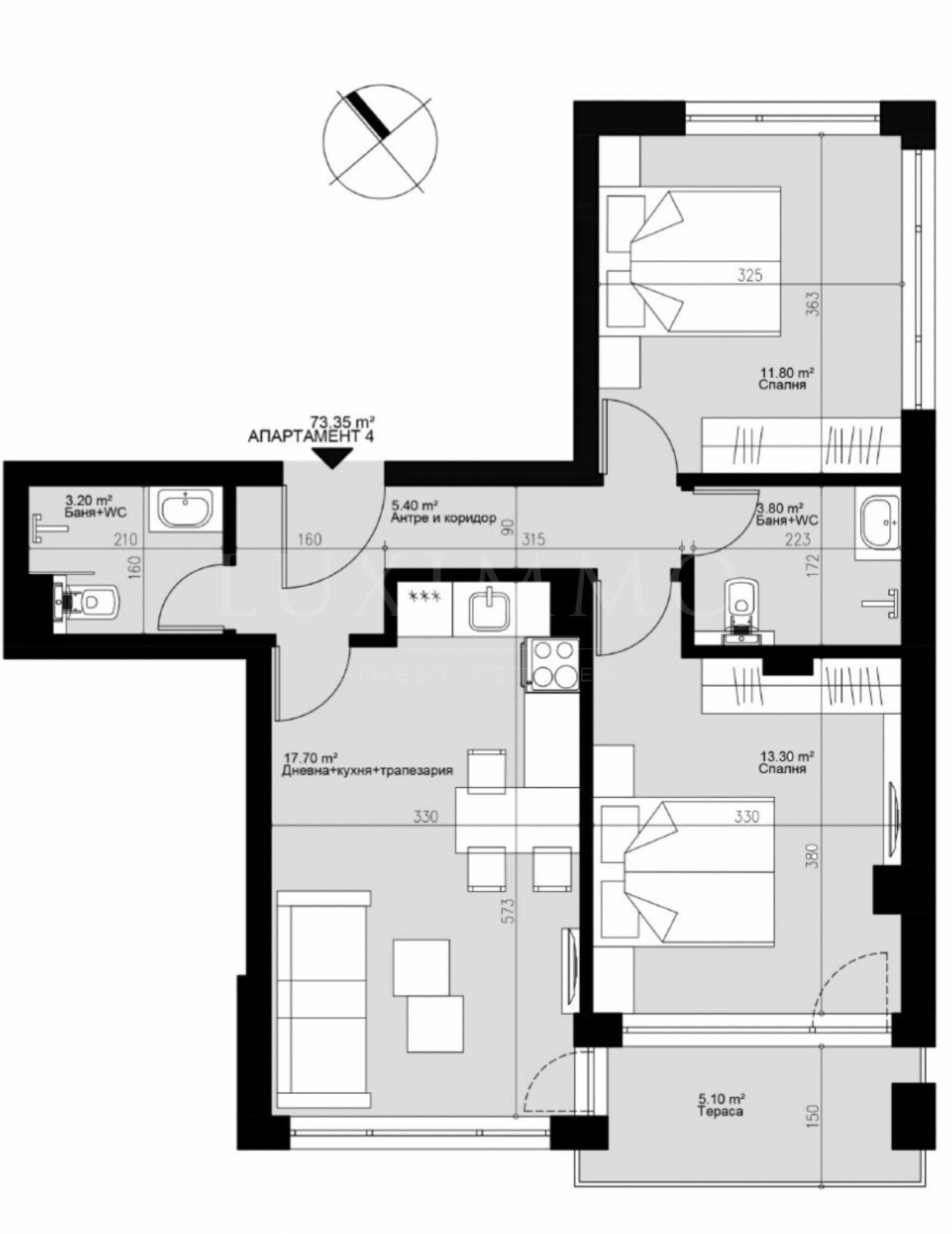 Продава 3-СТАЕН, гр. София, Драгалевци, снимка 17 - Апартаменти - 53994508