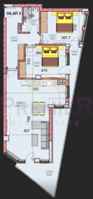 Продаја  2 спаваће собе Варна , Бриз , 117 м2 | 43499507 - слика [5]