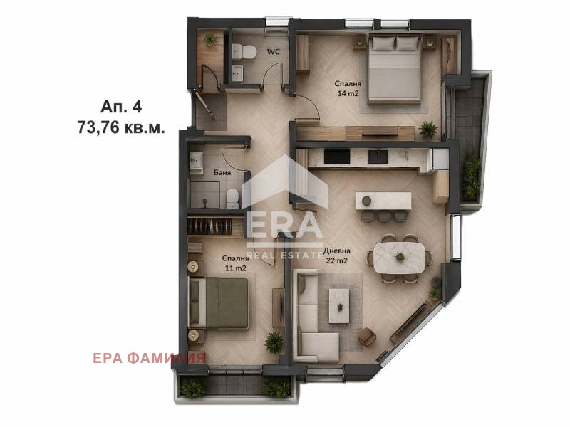 Продава 3-СТАЕН, гр. София, Банишора