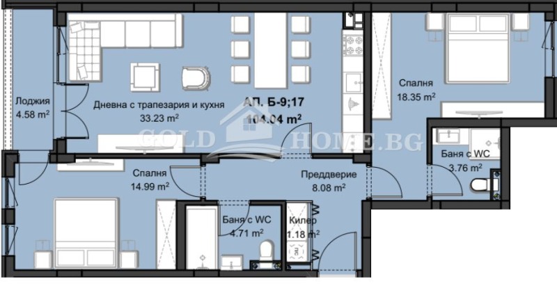 Продава  3-стаен град Пловдив , Христо Смирненски , 129 кв.м | 61005315 - изображение [2]