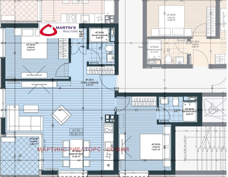 Προς πώληση  2 υπνοδωμάτια Σοφηια , Σερδηκα , 116 τ.μ | 13526333 - εικόνα [17]