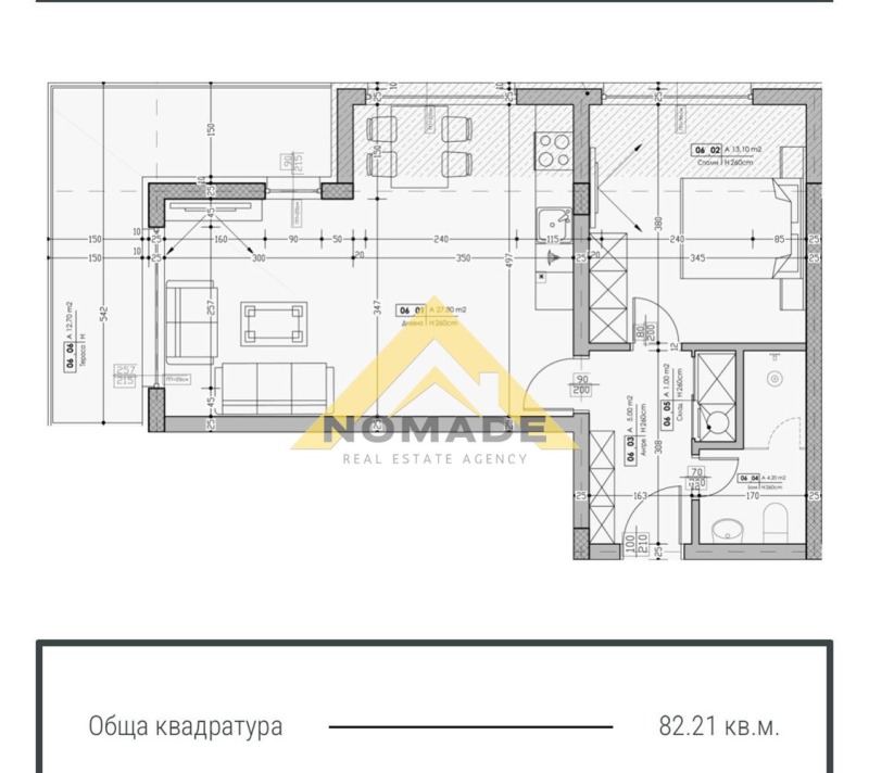 Продаја  1 спаваћа соба Пловдив , Христо Смирненски , 82 м2 | 53802622 - слика [5]