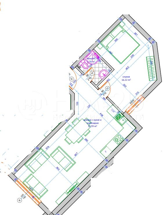 Продава 2-СТАЕН, гр. Варна, Аспарухово, снимка 6 - Апартаменти - 53178351