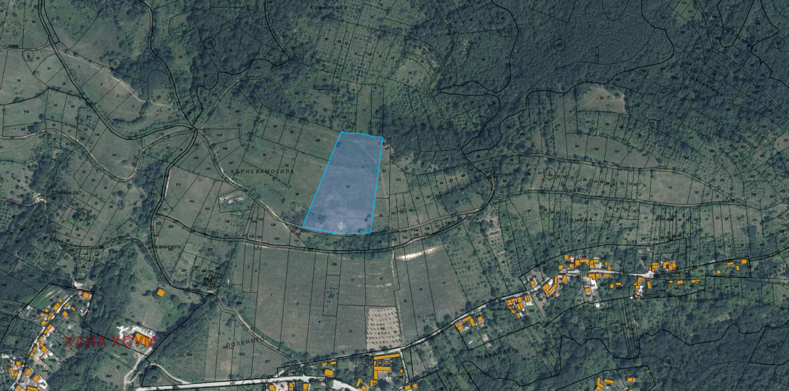 Продава ПАРЦЕЛ, с. Горно трапе, област Ловеч