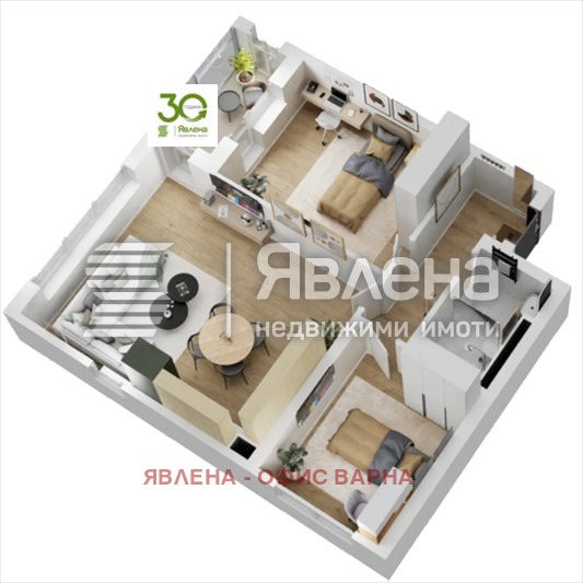 Продава 3-СТАЕН, гр. Варна, Кайсиева градина, снимка 9 - Апартаменти - 55756290