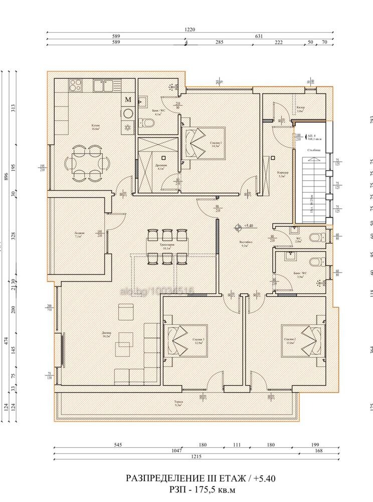 Na prodej  3 ložnice Varna , k.k. Sv.Sv. Konstantin i Elena , 220 m2 | 19971452