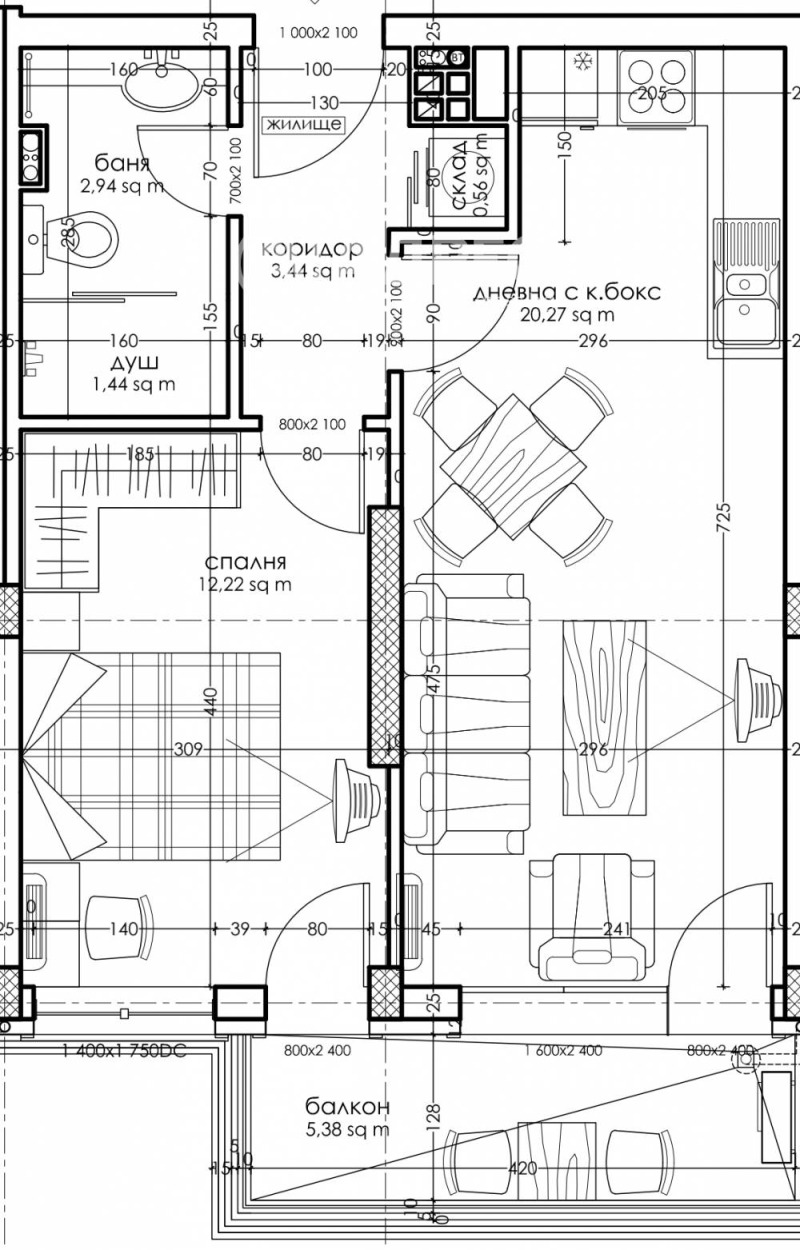 Продава  2-стаен град София , Овча купел , 63 кв.м | 67419583 - изображение [4]