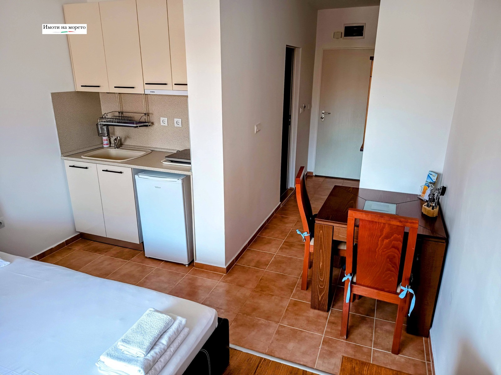 Продава 1-СТАЕН, гр. Ахелой, област Бургас, снимка 3 - Апартаменти - 55298715