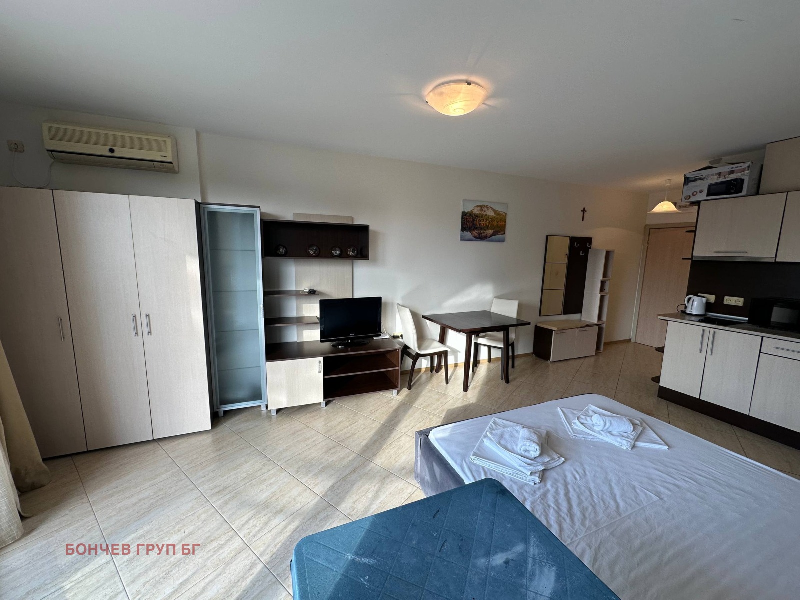 Продава 1-СТАЕН, гр. Ахелой, област Бургас, снимка 2 - Апартаменти - 54030231