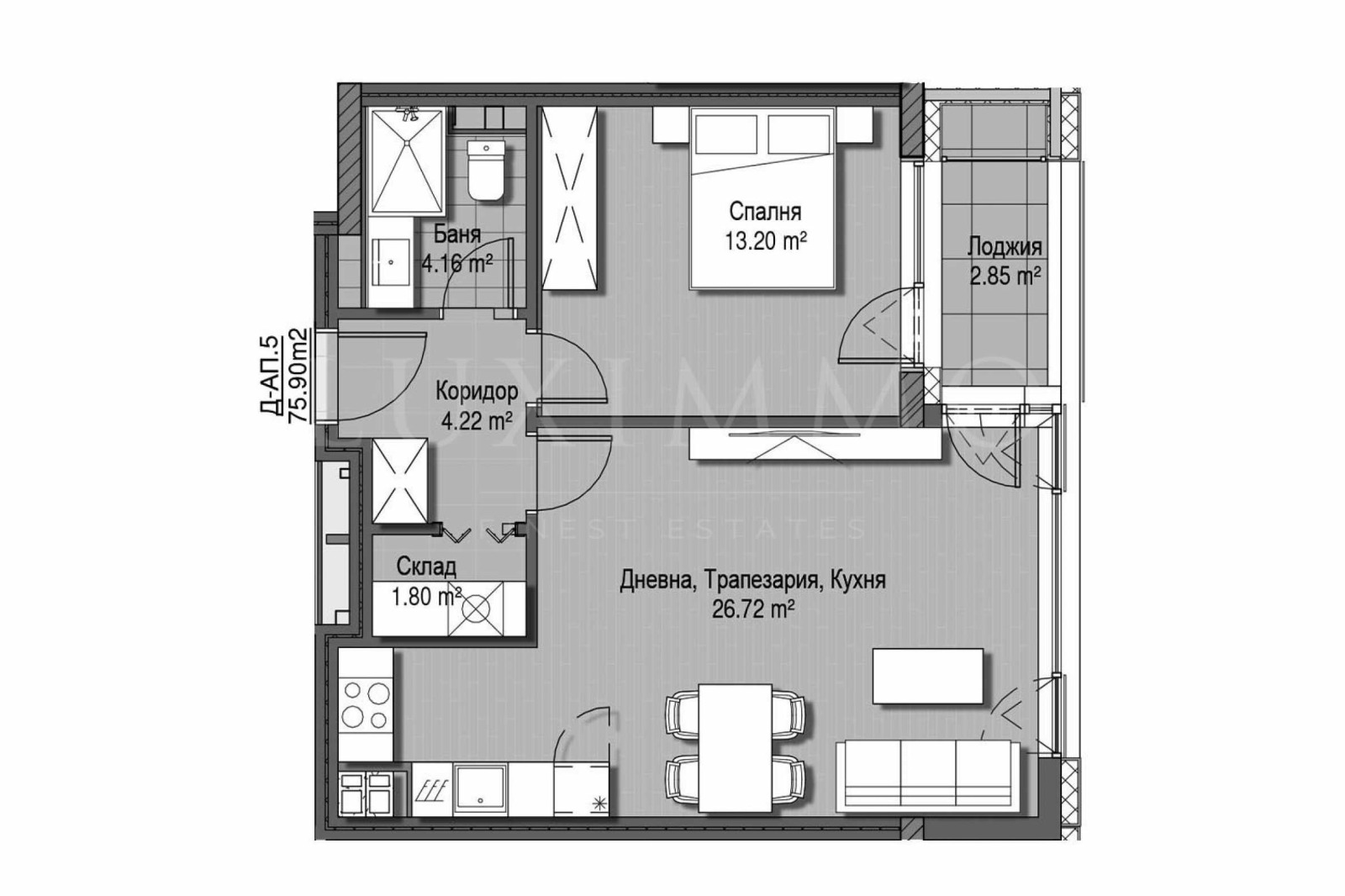 Продава 2-СТАЕН, гр. София, Витоша, снимка 2 - Апартаменти - 54561681