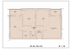 2 bedroom Zapad 2, Targovishte 3