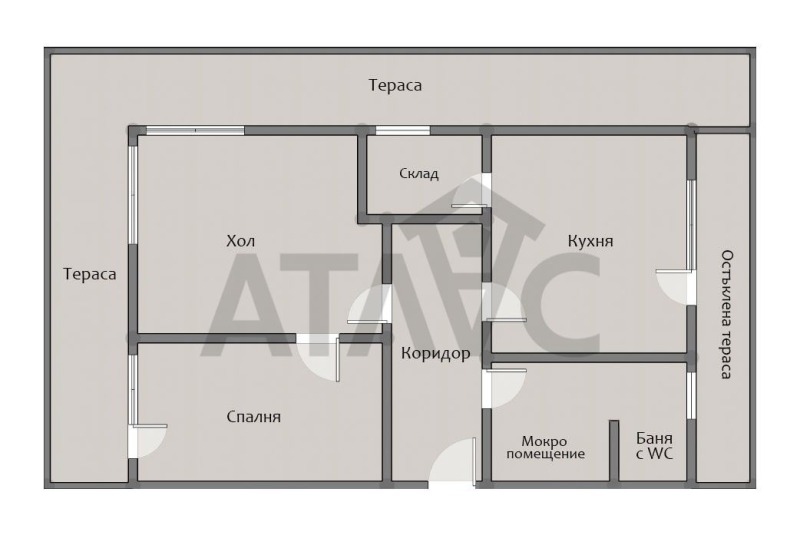 Продава 2-СТАЕН, гр. Пловдив, Съдийски, снимка 14 - Aпартаменти - 48068244