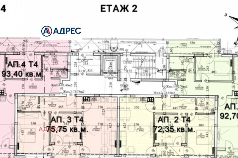 Продаја  2 спаваће собе Варна , Центар , 126 м2 | 26350994 - слика [2]