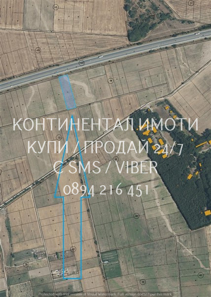 Продава ЗЕМЕДЕЛСКА ЗЕМЯ, с. Царацово, област Пловдив, снимка 2 - Земеделска земя - 55648190