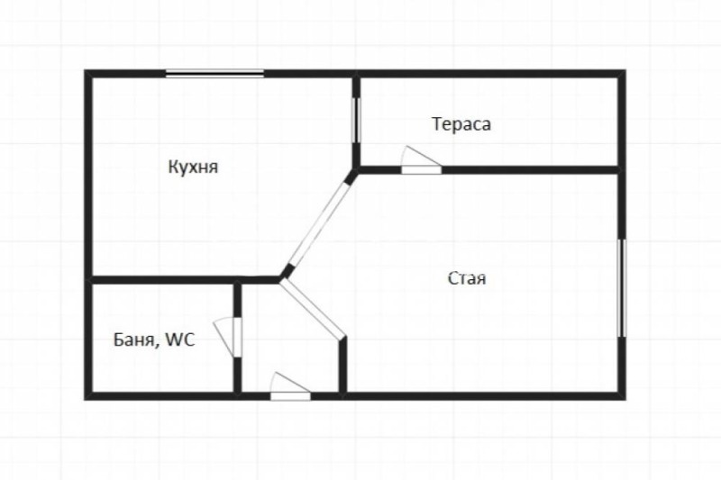 For Sale  Studio Burgas , Meden rudnik - zona A , 50 sq.m | 45506800 - image [3]