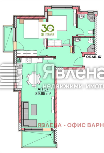 Продава 3-СТАЕН, гр. Варна, Владислав Варненчик 1, снимка 2 - Апартаменти - 55305092